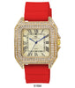 5159 - Iced Out Silicone Watch