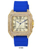 5159 - Iced Out Silicone Watch