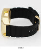 5159 - Iced Out Silicone Watch