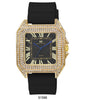 5159 - Iced Out Silicone Watch