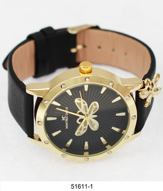 5161 - Vegan Leather Band Watch