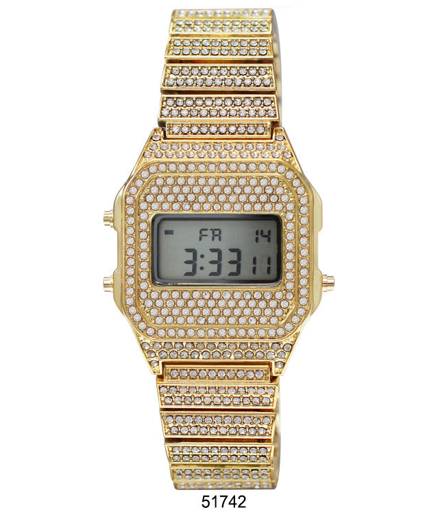 Retro lcd watch on sale