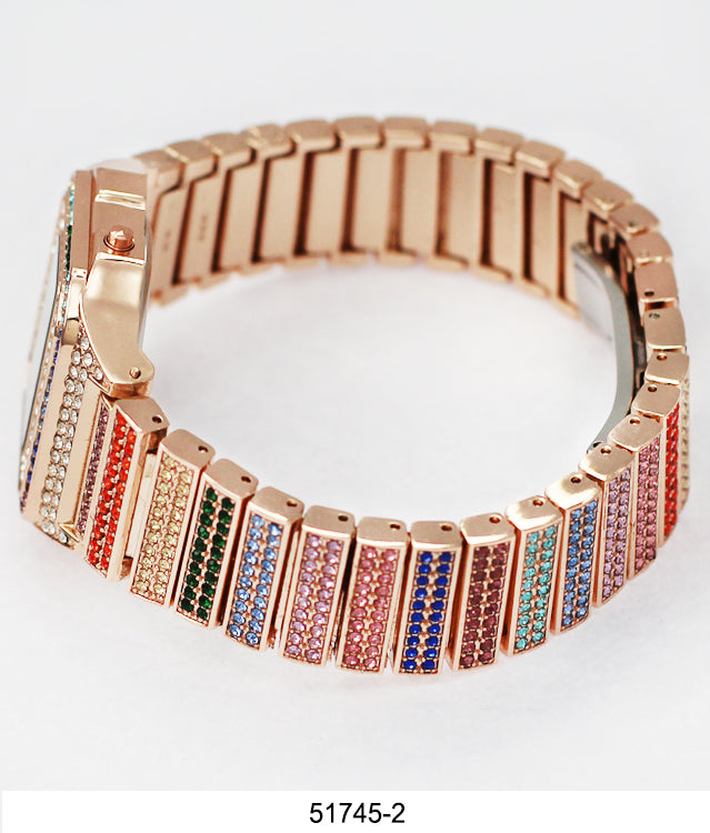 5174 - Iced Retro LCD Watch