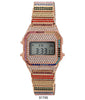 5174 - Iced Retro LCD Watch