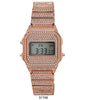 5174 - Iced Retro LCD Watch