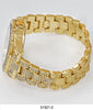5192 - Boxed Ice Metal Band Watch with Chain