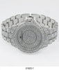 5192 - Boxed Ice Metal Band Watch with Chain