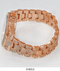 5192 - Boxed Ice Metal Band Watch with Chain