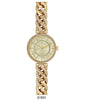 5193 - Boxed Ice Metal Bracelet Watch with Chain