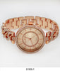 5193 - Boxed Ice Metal Bracelet Watch with Chain