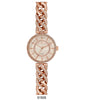 5193 - Boxed Ice Metal Bracelet Watch with Chain