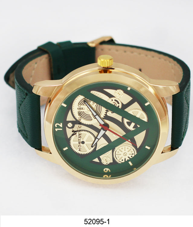 5209 - Vegan Leather Band Watch