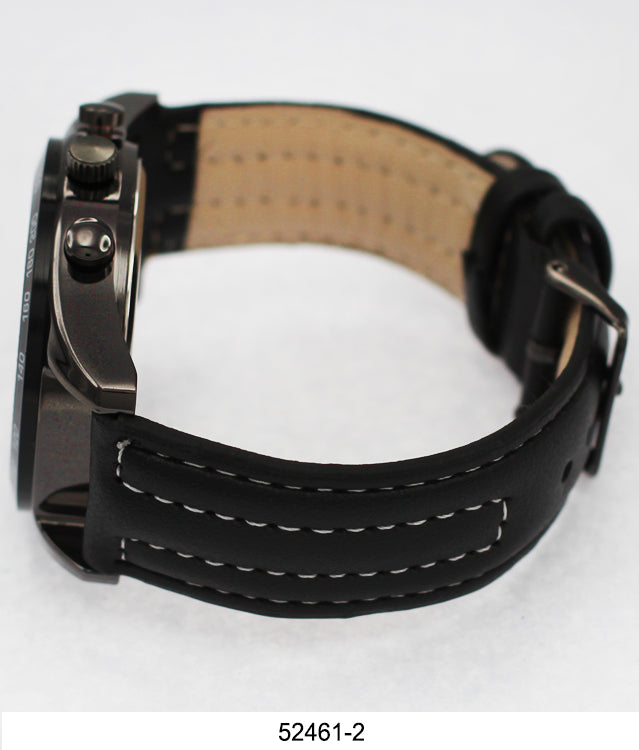 5246 - Vegan Leather Band Watch