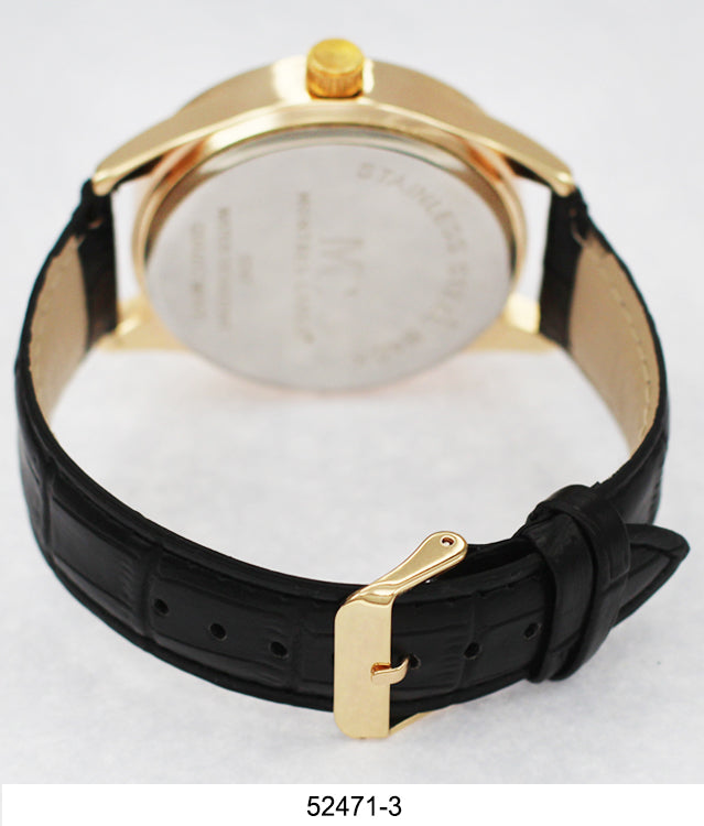 5247 - Vegan Leather Band Watch