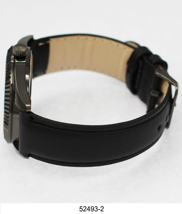 5249 - Vegan Leather Band Watch