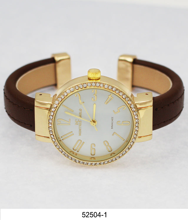 5250 - Leather Cuff Watch