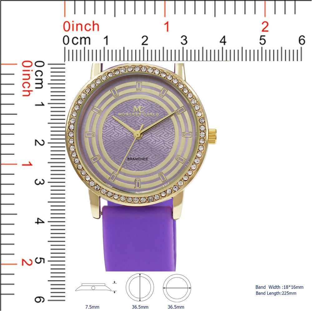 5255 - Silicon Band Watch