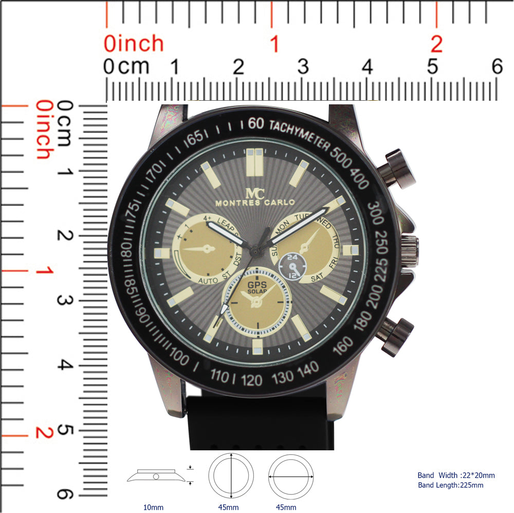 5258 - Silicon Band Watch