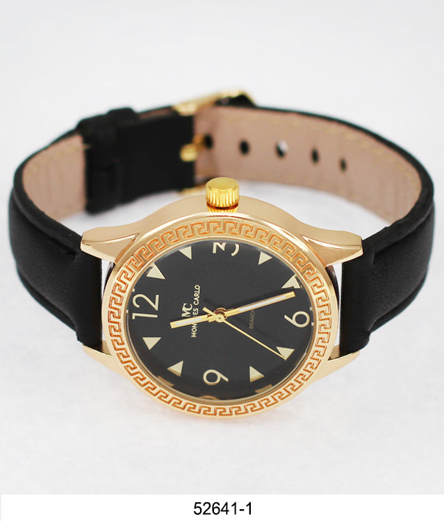 5264 - Vegan Leather Band Watch