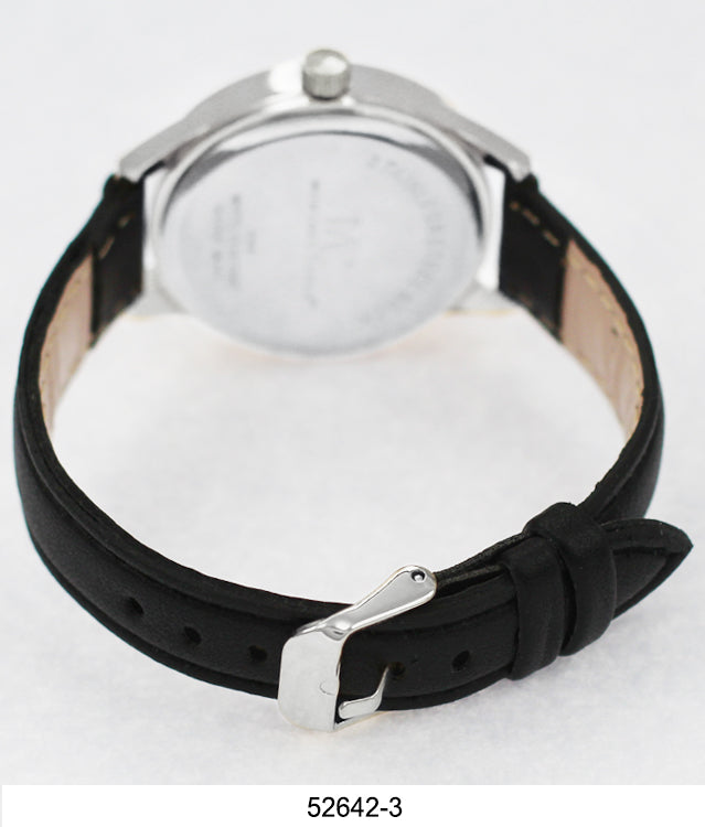 5264 - Vegan Leather Band Watch