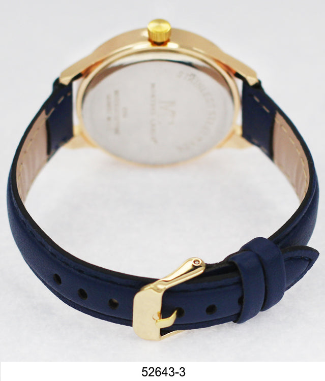 5264 - Vegan Leather Band Watch