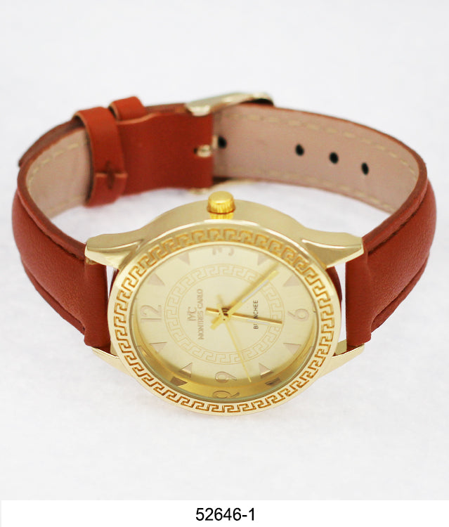 5264 - Vegan Leather Band Watch