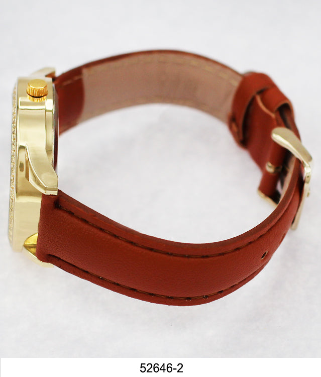 5264 - Vegan Leather Band Watch