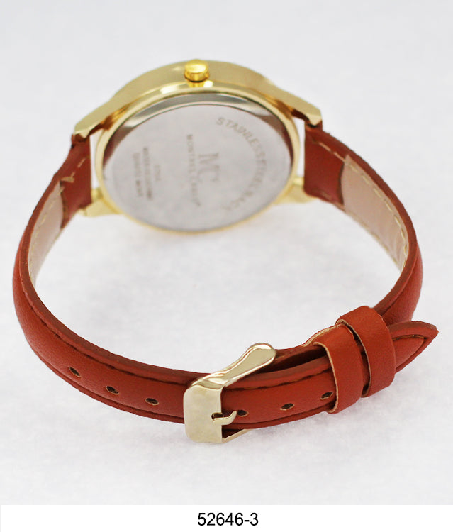 5264 - Vegan Leather Band Watch