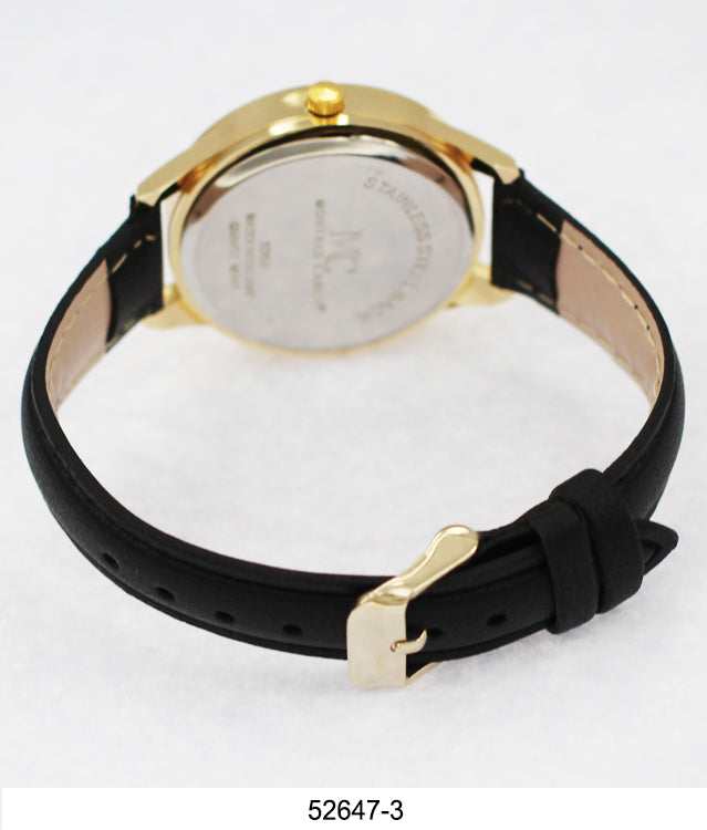 5264 - Vegan Leather Band Watch