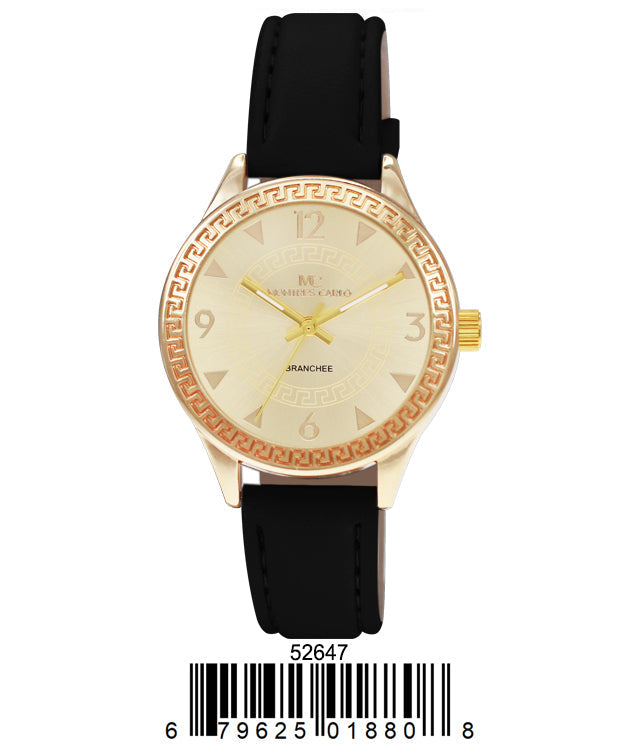 5264 - Vegan Leather Band Watch