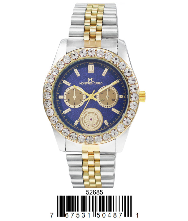 5268 Metal Band Watch