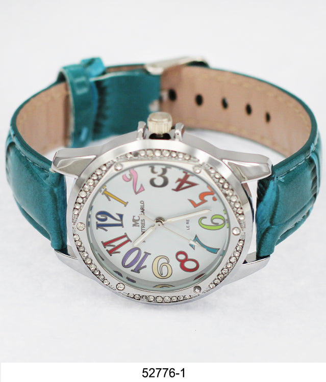 5277 - Vegan Leather Band Watch