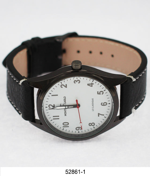 5286 - Vegan Leather Band Watch