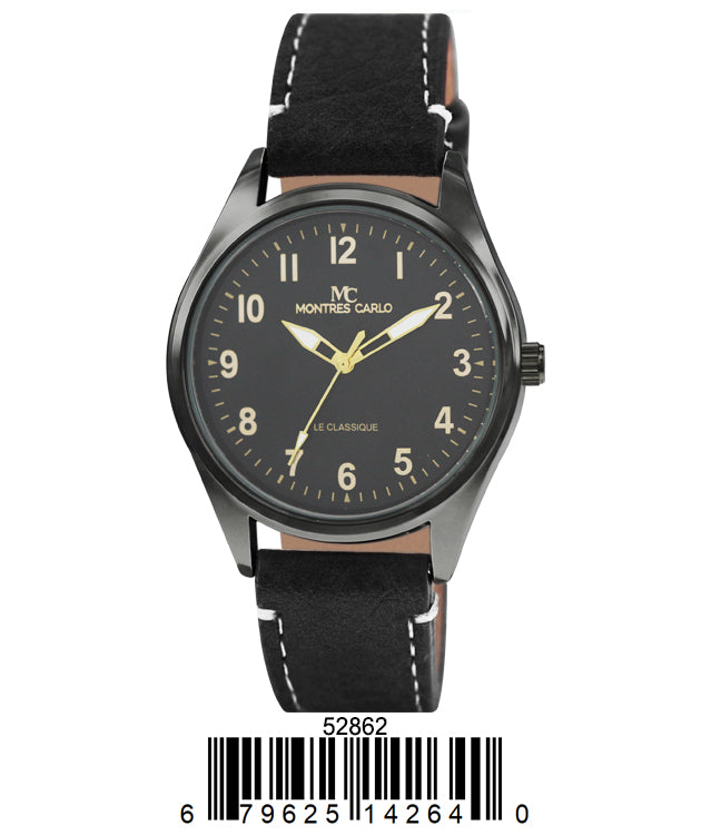 5286 - Vegan Leather Band Watch