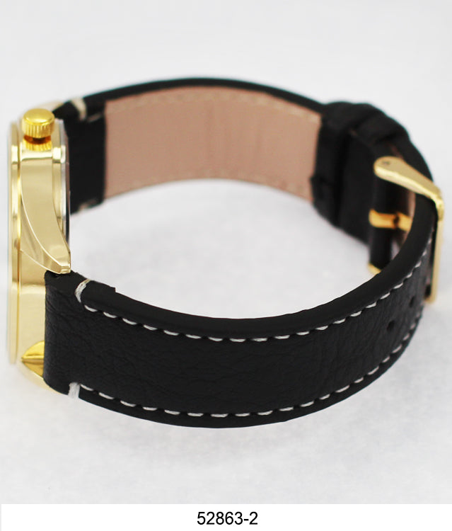 5286 - Vegan Leather Band Watch