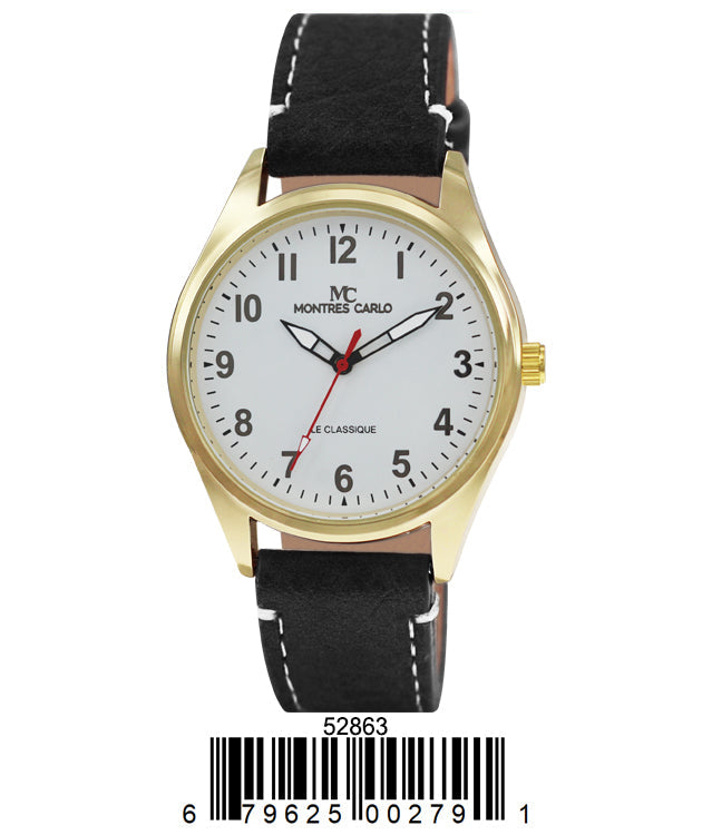 5286 - Vegan Leather Band Watch