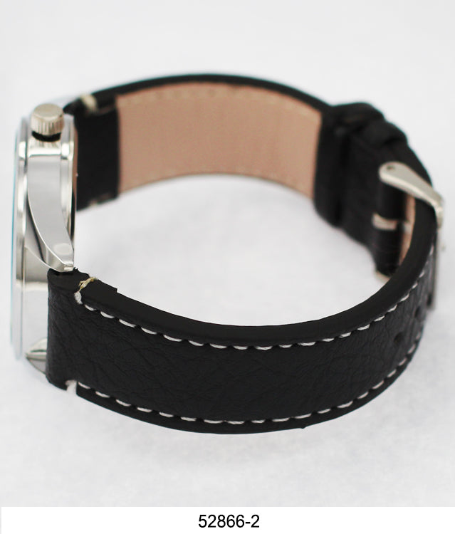 5286 - Vegan Leather Band Watch