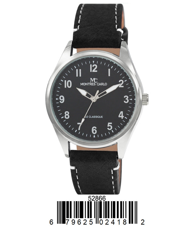5286 - Vegan Leather Band Watch
