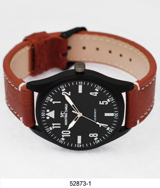 5287 - Vegan Leather Band Watch