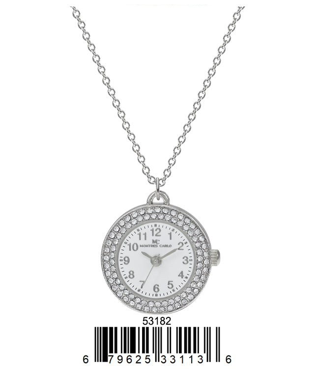 5318 - Pendant Necklace Watch