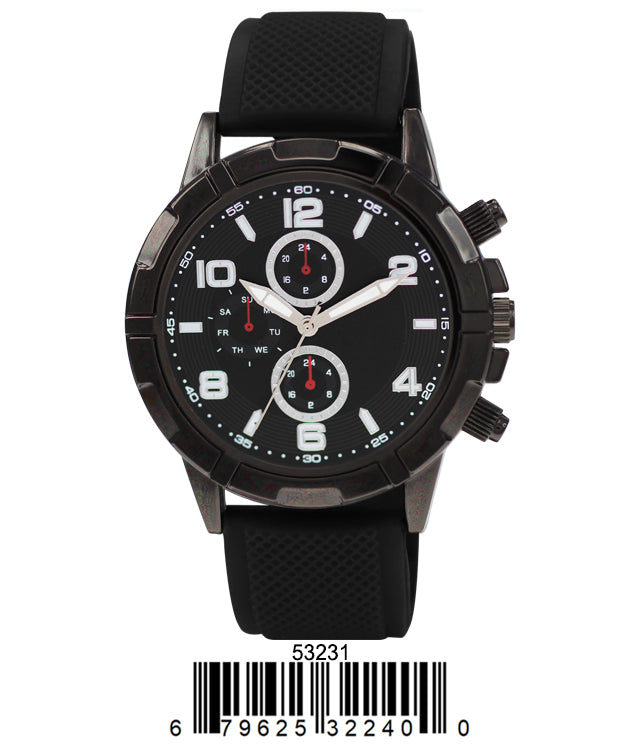 5323 - Prepacked Silicon Band Watch