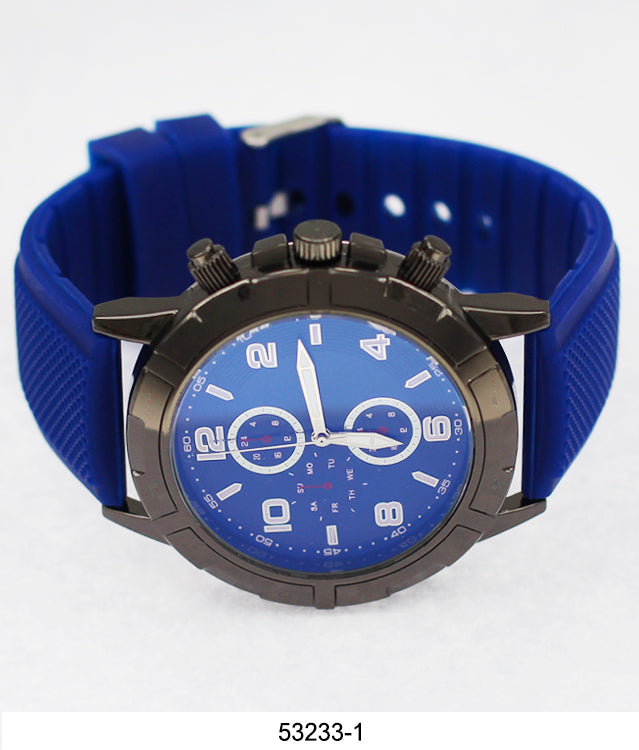 5323 - Prepacked Silicon Band Watch