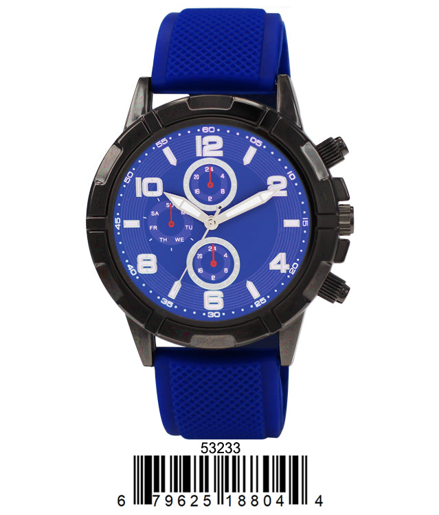 5323 - Prepacked Silicon Band Watch