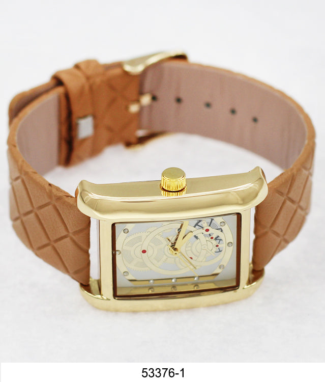 5337 - Vegan Leather Band Watch