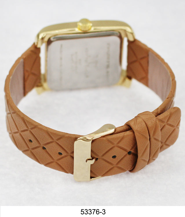 5337 - Vegan Leather Band Watch