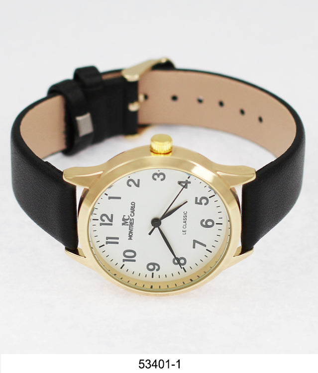5340 - Vegan Leather Band Watch