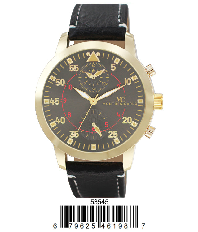5354 - Vegan Leather Band Watch
