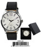 Load image into Gallery viewer, 5382-B8-Gift Boxed Faux Leather Strap Watch