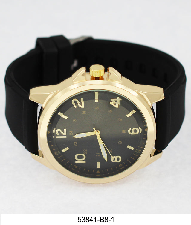5384-B8-Gift Boxed Rubbber Strap Watch