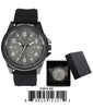 5384-B8-Gift Boxed Rubbber Strap Watch